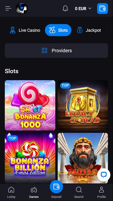 luckyvibe-mobile-lobby